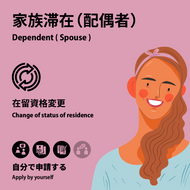 Dependent (Spouse) | Change of Status of Residence | Apply by yourself