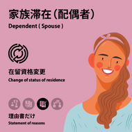 Dependent (Spouse) | Change of Status of Residence | Statement of reasons